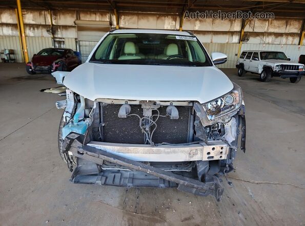 5TDDZRFH5HS447571 2017 TOYOTA HIGHLANDER White 