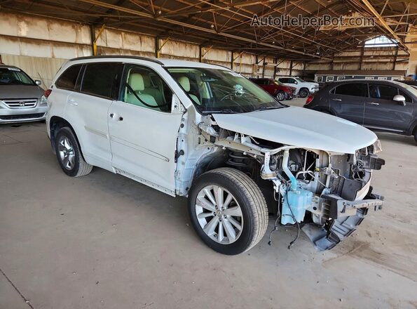 5TDDZRFH5HS447571 2017 TOYOTA HIGHLANDER White 