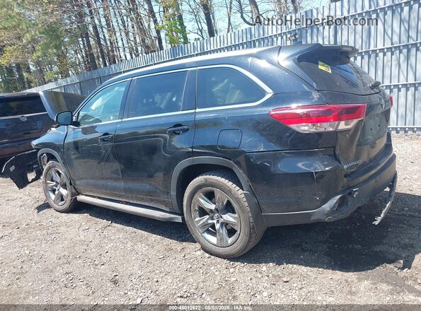 5TDDZRFH5KS995397 2019 TOYOTA LIMITED Black Вид задньої частини салону