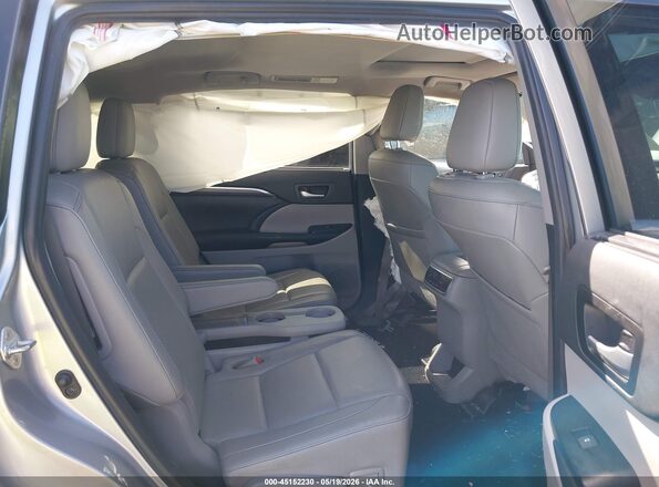 5TDDZRFH7KS968671 2019 TOYOTA HIGHLANDER Silver VIN կոդի պիտակի տեսք