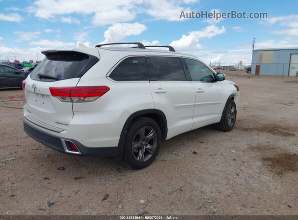 5TDDZRFH8HS359856 2017 TOYOTA HIGHLANDER White Հետևի աջ