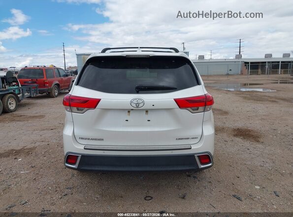5TDDZRFH8HS359856 2017 TOYOTA HIGHLANDER White 