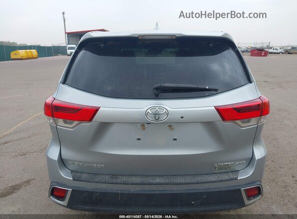 5TDDZRFH8HS391738 2017 TOYOTA HIGHLANDER Silver 