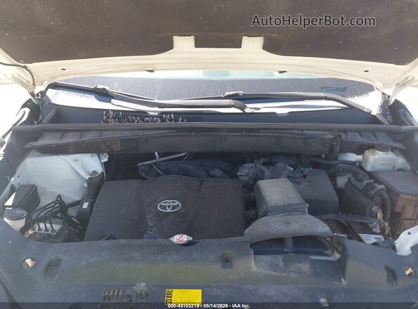 5TDDZRFH8JS870912 2018 TOYOTA HIGHLANDER White უკანა ხედი