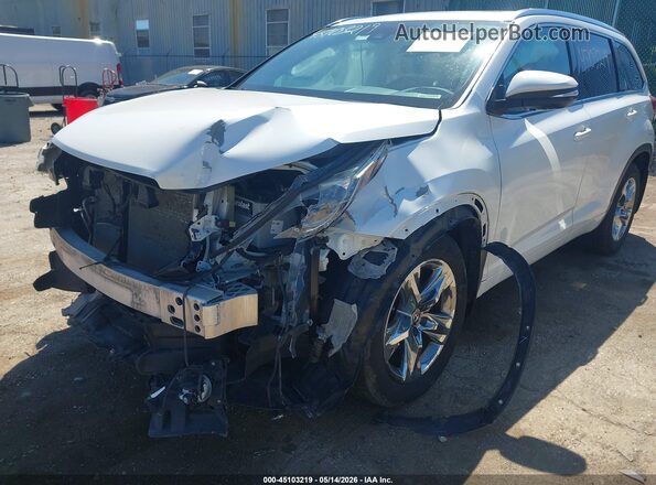 5TDDZRFH8JS870912 2018 TOYOTA HIGHLANDER White წინა ხედი