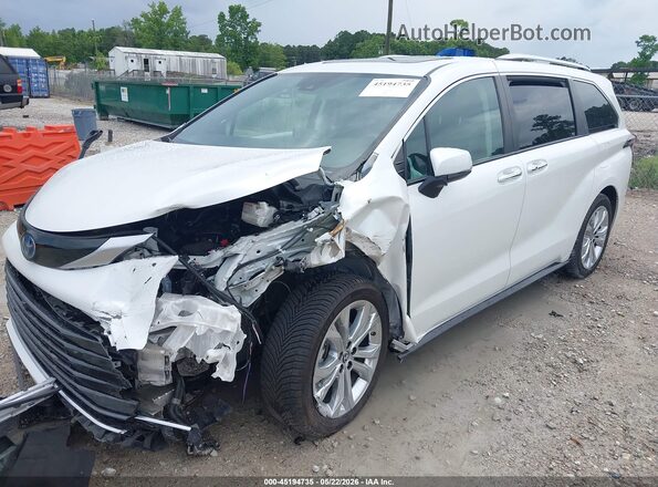 5TDERKEC3PS154204 2023 TOYOTA SIENNA White Передня ліва чверть