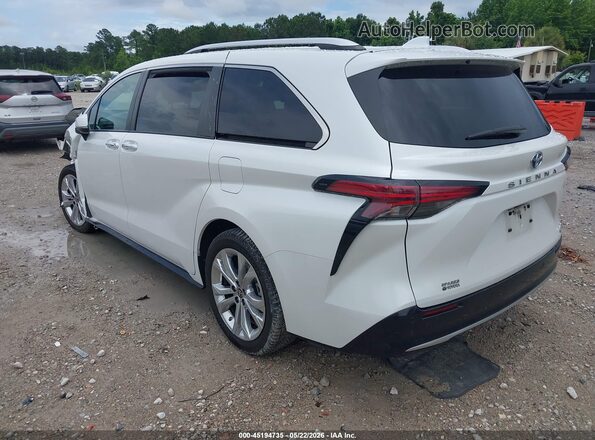 5TDERKEC3PS154204 2023 TOYOTA SIENNA White Задня ліва чверть