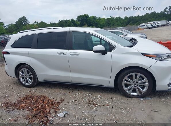 5TDERKEC3PS154204 2023 TOYOTA SIENNA White Вид задньої частини салону