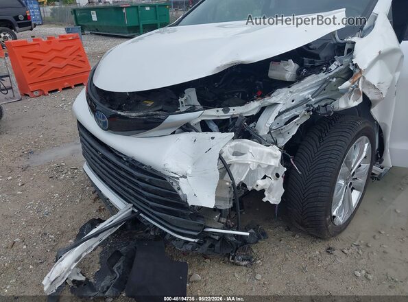 5TDERKEC3PS154204 2023 TOYOTA SIENNA White Вид спереду