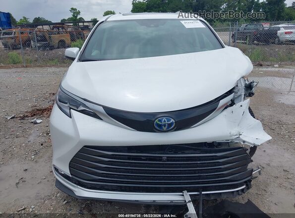 5TDERKEC3PS154204 2023 TOYOTA SIENNA White Вид щитка приладів