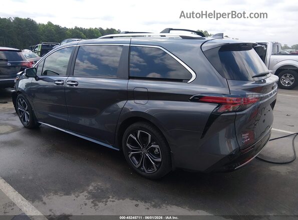 5TDERKEC5SS239313 2025 TOYOTA SIENNA Черный Задняя левая четверть