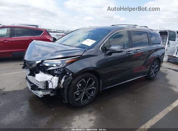 5TDERKEC5SS239313 2025 TOYOTA SIENNA Черный Передняя левая четверть