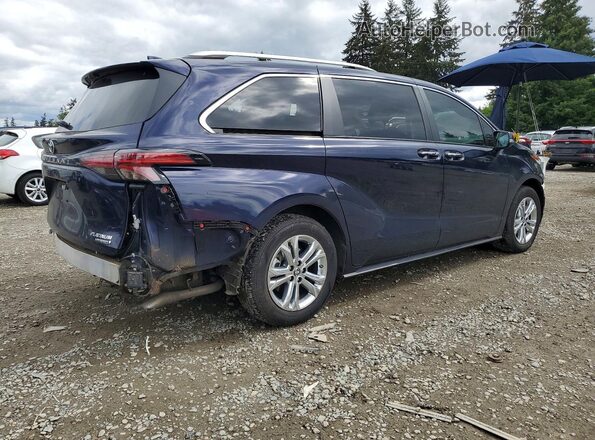5TDESKFC1PS081448 2023 TOYOTA SIENNA Purple უკანა მარჯვენა