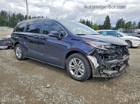 5TDESKFC1PS081448 2023 TOYOTA SIENNA Purple წინა მარჯვენა
