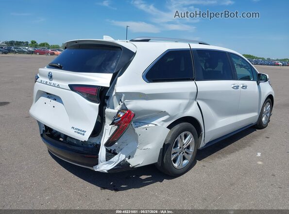 5TDESKFC4PS093688 2023 TOYOTA SIENNA White უკანა მარჯვენა
