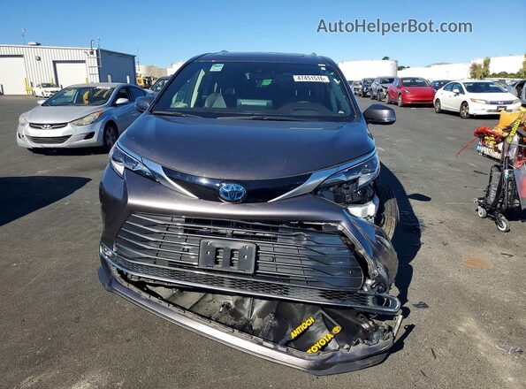 5TDESKFC4PS099636 2023 TOYOTA SIENNA Серый Вид спереди