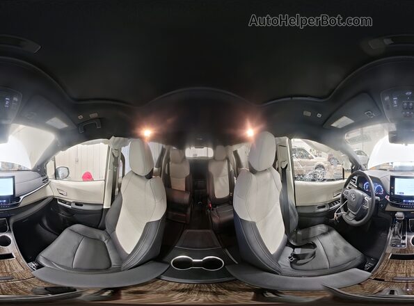 5TDESKFC5TS236853 2026 TOYOTA SIENNA White Панорамний вид салону 360°
