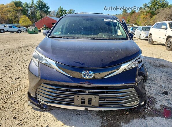 5TDESKFC6RS151884 2024 TOYOTA SIENNA Blue Widok z przodu