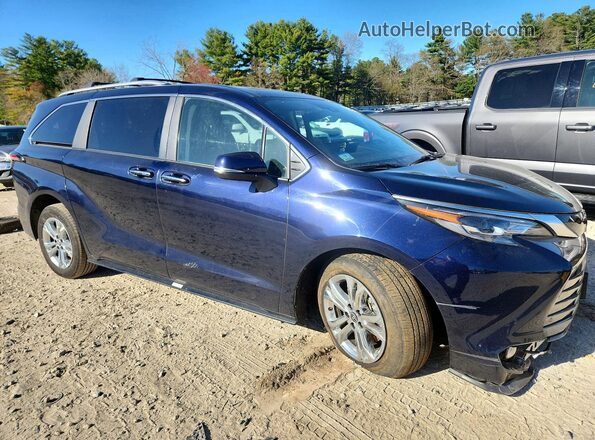 5TDESKFC6RS151884 2024 TOYOTA SIENNA Blue Przód prawy