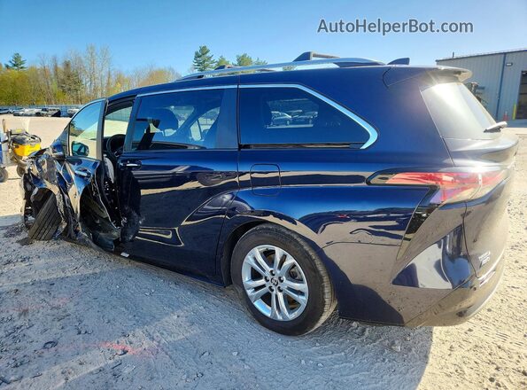 5TDESKFC6RS151884 2024 TOYOTA SIENNA Blue Tył lewy