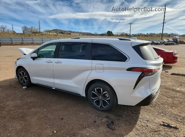 5TDESKFC6SS197379 2025 TOYOTA SIENNA White Задня ліва чверть