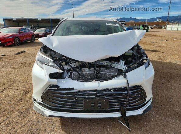 5TDESKFC6SS197379 2025 TOYOTA SIENNA White Вид спереду