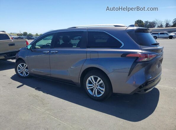 5TDESKFC7MS003932 2021 TOYOTA SIENNA Серый Задняя левая четверть