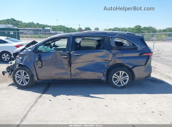 5TDESKFC9PS104409 2023 TOYOTA SIENNA Gray 360 interior view