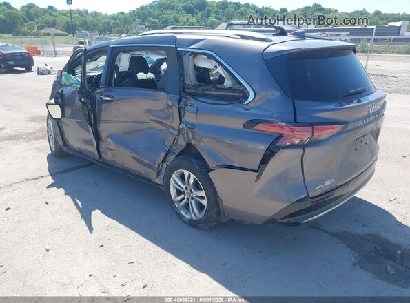 5TDESKFC9PS104409 2023 TOYOTA SIENNA Gray Rear left