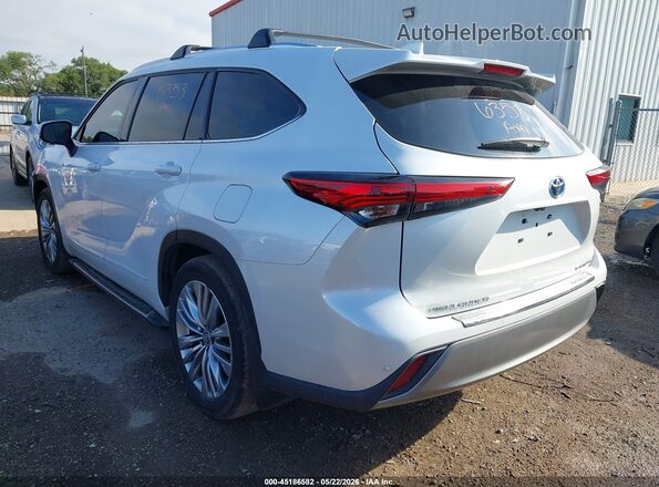 5TDFARAH2PS020399 2023 TOYOTA HIGHLANDER White Задня ліва чверть