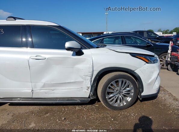 5TDFARAH2PS020399 2023 TOYOTA HIGHLANDER White Вид спереду