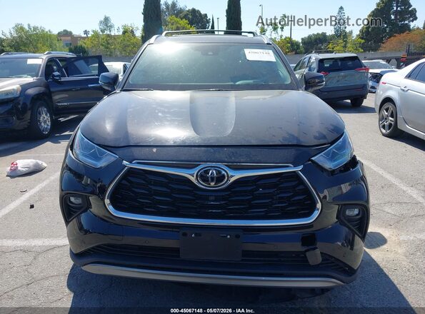 5TDFZRAHXNS142370 2022 TOYOTA HIGHLANDER Black Instrument cluster view