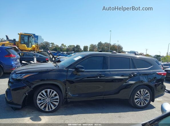 5TDFZRAHXNS142370 2022 TOYOTA HIGHLANDER Black 360 interior view