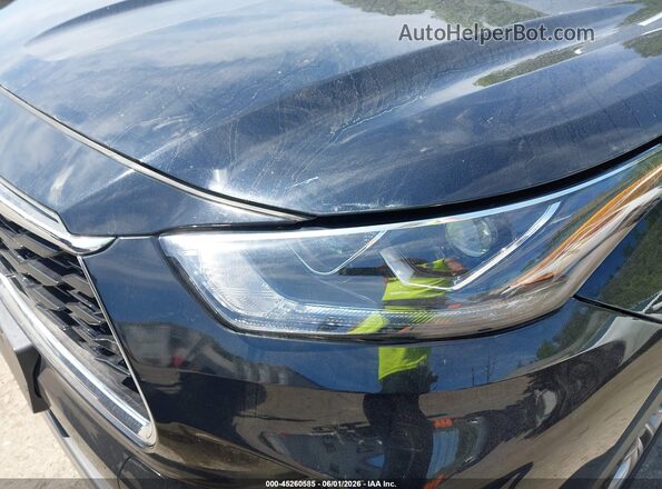 5TDFZRBH0MS064811 2021 TOYOTA HIGHLANDER Black წინა ხედი