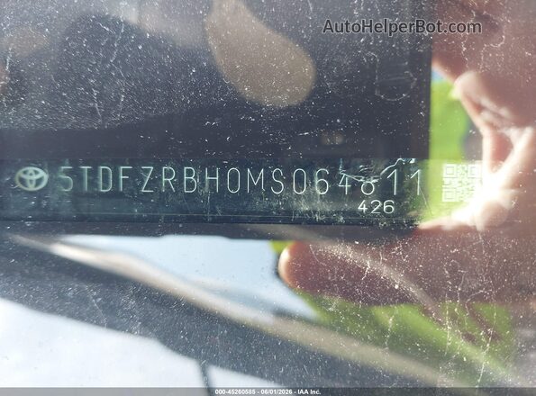 5TDFZRBH0MS064811 2021 TOYOTA HIGHLANDER Black ძრავის განყოფილების ხედი