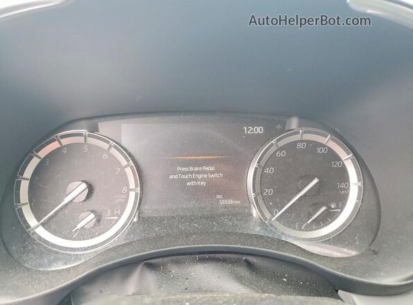 5TDFZRBH6NS233604 2022 TOYOTA HIGHLANDER Silver Widok zestawu wskaźników