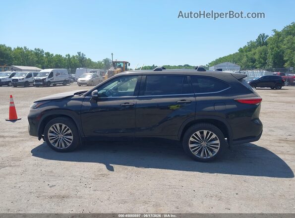 5TDFZRBH7LS031402 2020 TOYOTA HIGHLANDER Black Widok wnętrza 360 stopni