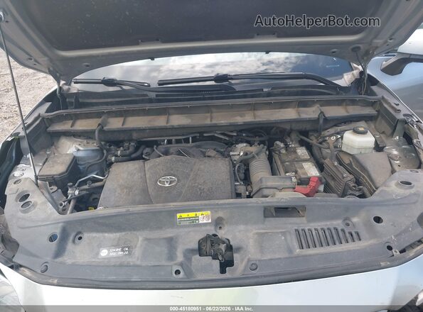 5TDFZRBH8MS149542 2021 TOYOTA HIGHLANDER Silver Rear view