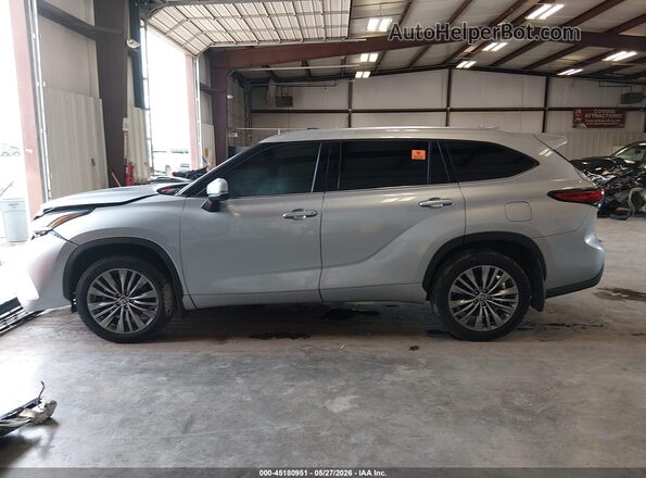 5TDFZRBH8MS149542 2021 TOYOTA HIGHLANDER Silver 360 interior view