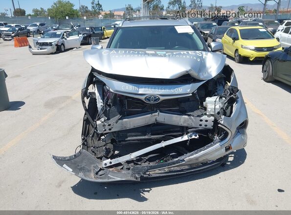 5TDGARAH0NS516657 2022 TOYOTA HIGHLANDER Silver Widok wnętrza z tyłu