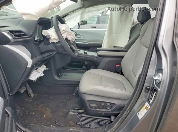 5TDGRKEC3TS292537 2026 TOYOTA SIENNA Серый Вид салона спереди