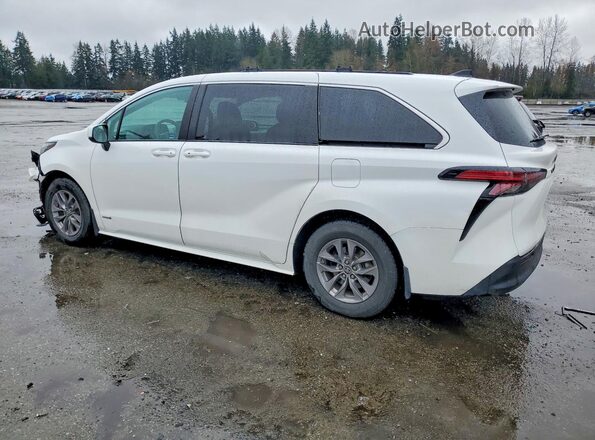 5TDGRKEC9MS013576 2021 TOYOTA SIENNA White Rear left
