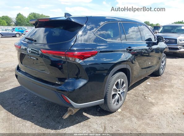 5TDGZRAH0MS531408 2021 TOYOTA LE Черный Задняя правая четверть