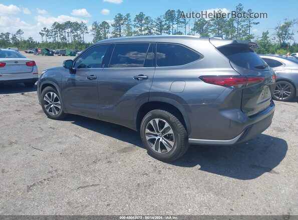 5TDGZRAH2MS050320 2021 TOYOTA HIGHLANDER Gray უკანა მარცხენა