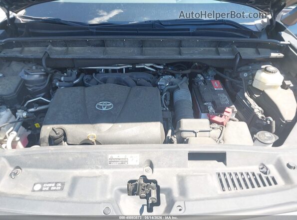5TDGZRAH2MS050320 2021 TOYOTA HIGHLANDER Gray უკანა ხედი