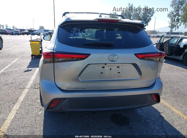 5TDGZRAH2NS090348 2022 TOYOTA HIGHLANDER Silver 