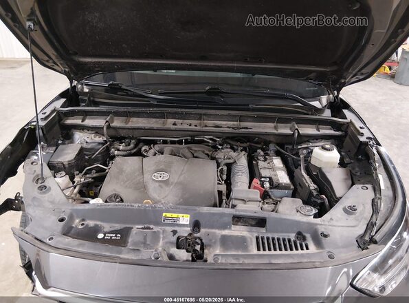 5TDGZRAH3MS041755 2021 TOYOTA HIGHLANDER Gray Vista trasera