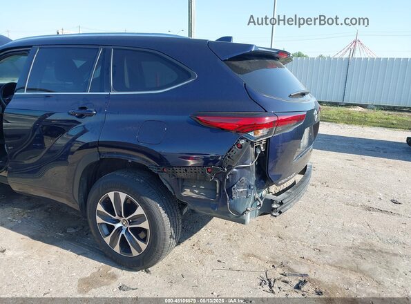 5TDGZRAH3MS530513 2021 TOYOTA LE Dark Blue წინა ხედი