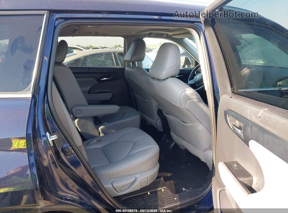 5TDGZRAH3MS530513 2021 TOYOTA LE Dark Blue VIN კოდის სტიკერის ხედი