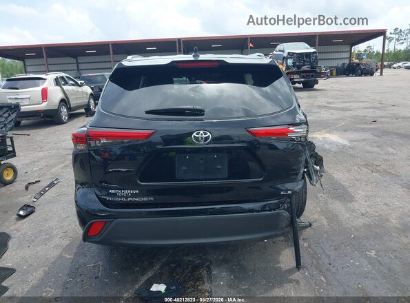 5TDGZRAH3NS112910 2022 TOYOTA HIGHLANDER Black 